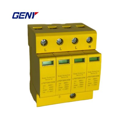 Giá tốt. LPEP 385/20M Series Surge Protective Device with 385V Max Continuous Voltage 35mm Rail Mounting and Up≤1.8kV Protection Level trực tuyến